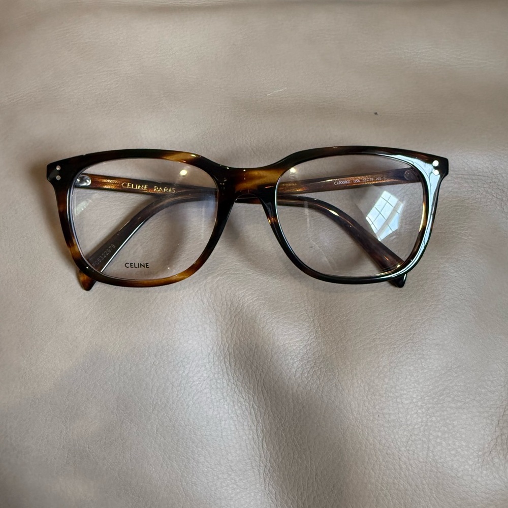 Celine Brown Glasses Contemporary Design
